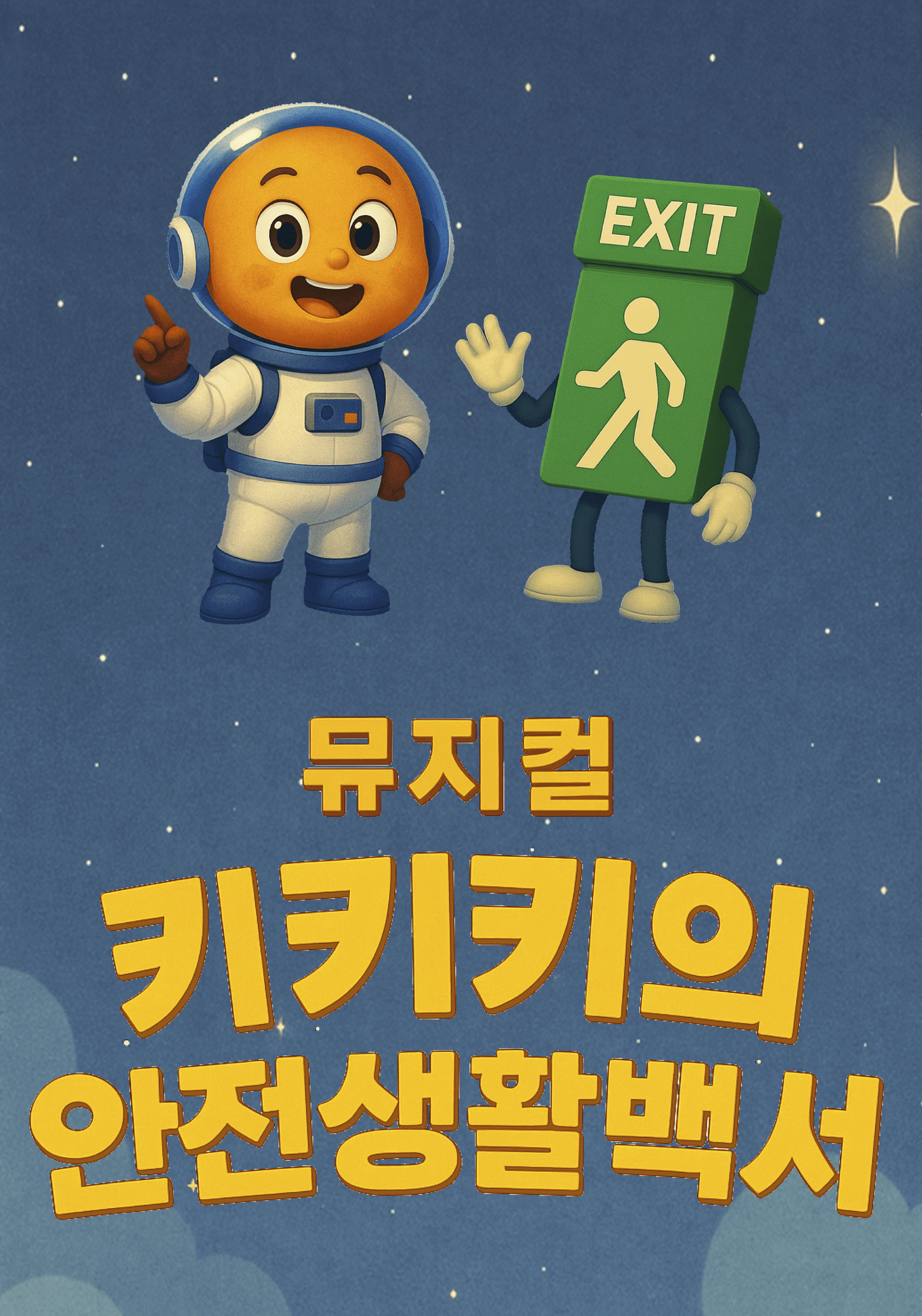 키키키의 안전생활백서 공연 포스터